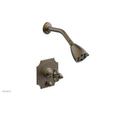 Phylrich - COURONNE Pressure Balance Shower and Diverter Set (Less Spout) 4-474 - Old English Brass
