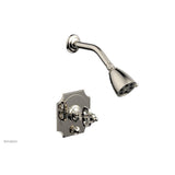 Phylrich - COURONNE Pressure Balance Shower and Diverter Set (Less Spout) 4-474 - Polished Nickel