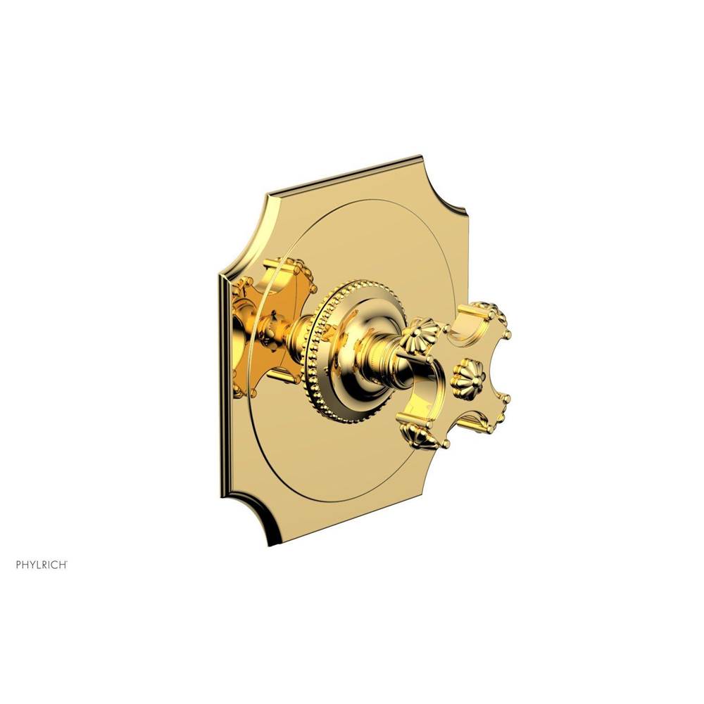 Phylrich - MARVELLE 1/2'' Mini Thermostatic Shower Trim 4-475 - Polished Gold