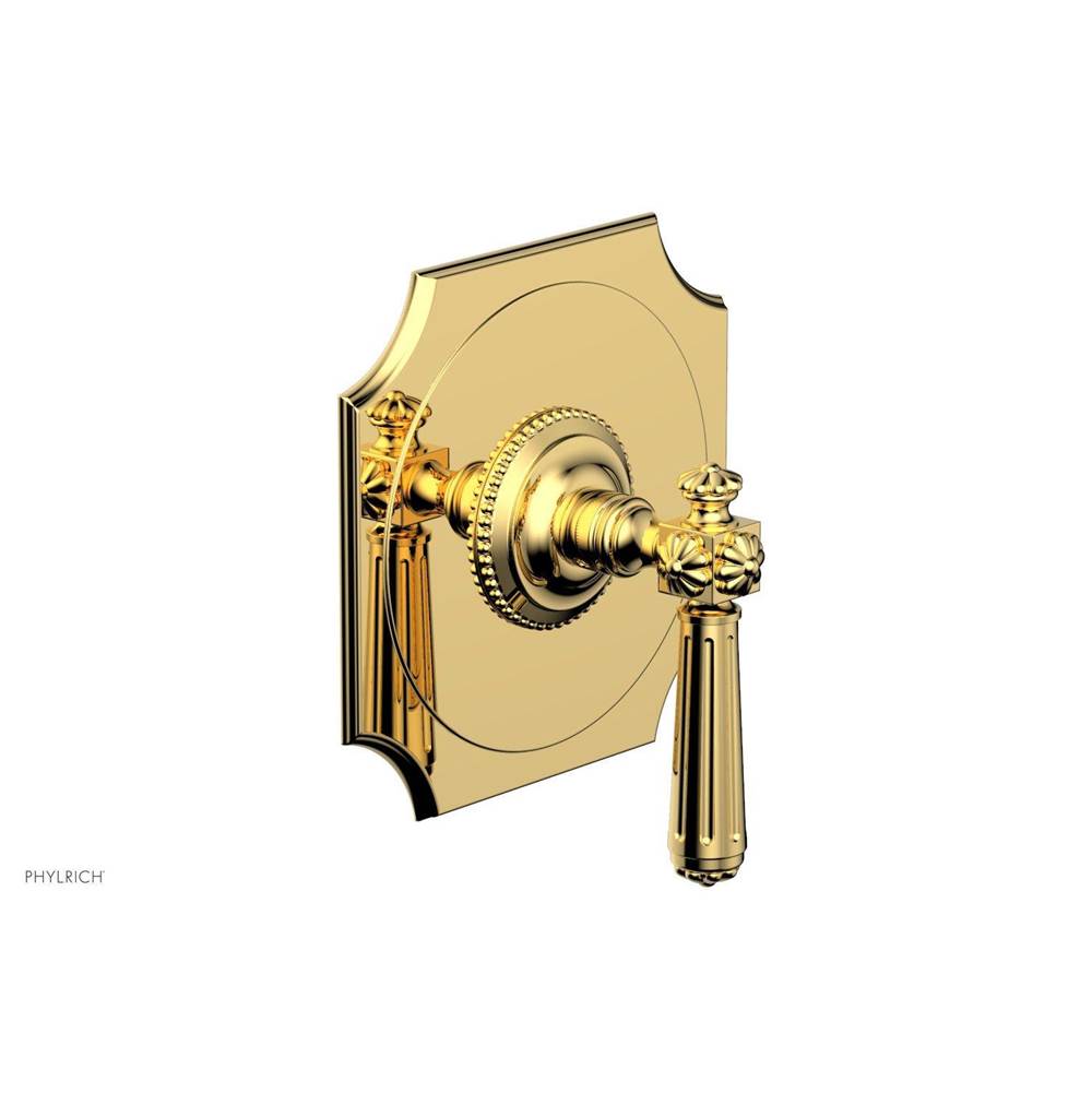 Phylrich - MARVELLE 1/2'' Mini Thermostatic Shower Trim 4-476 - Satin Gold