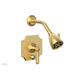 Phylrich - MARVELLE Pressure Balance Shower and Diverter Set (Less Spout), Lever Handle 4-478 - Satin chrome