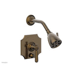 Phylrich - MARVELLE Pressure Balance Shower and Diverter Set (Less Spout), Lever Handle 4-478 - Polished Chrome
