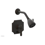 Phylrich - MARVELLE Pressure Balance Shower and Diverter Set (Less Spout), Lever Handle 4-478 - Oil Rubbed Bronze