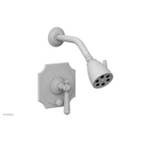 Phylrich - MARVELLE Pressure Balance Shower and Diverter Set (Less Spout), Lever Handle 4-478 - Satin White