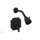 Phylrich - MARVELLE Pressure Balance Shower and Diverter Set (Less Spout), Lever Handle 4-478 - Satin Nickel