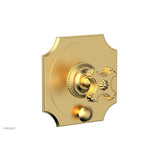Phylrich - MARVELLE Pressure Balance Shower Plate with Diverter and Handle Trim Set 4-479 - Satin chrome