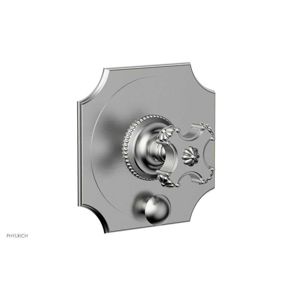 Phylrich - MARVELLE Pressure Balance Shower Plate with Diverter and Handle Trim Set 4-479 - Pewter