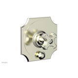 Phylrich - MARVELLE Pressure Balance Shower Plate with Diverter and Handle Trim Set 4-479 - Polished Brass