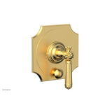 Phylrich - Press Bal Shwr & Div Set - Burnished Gold