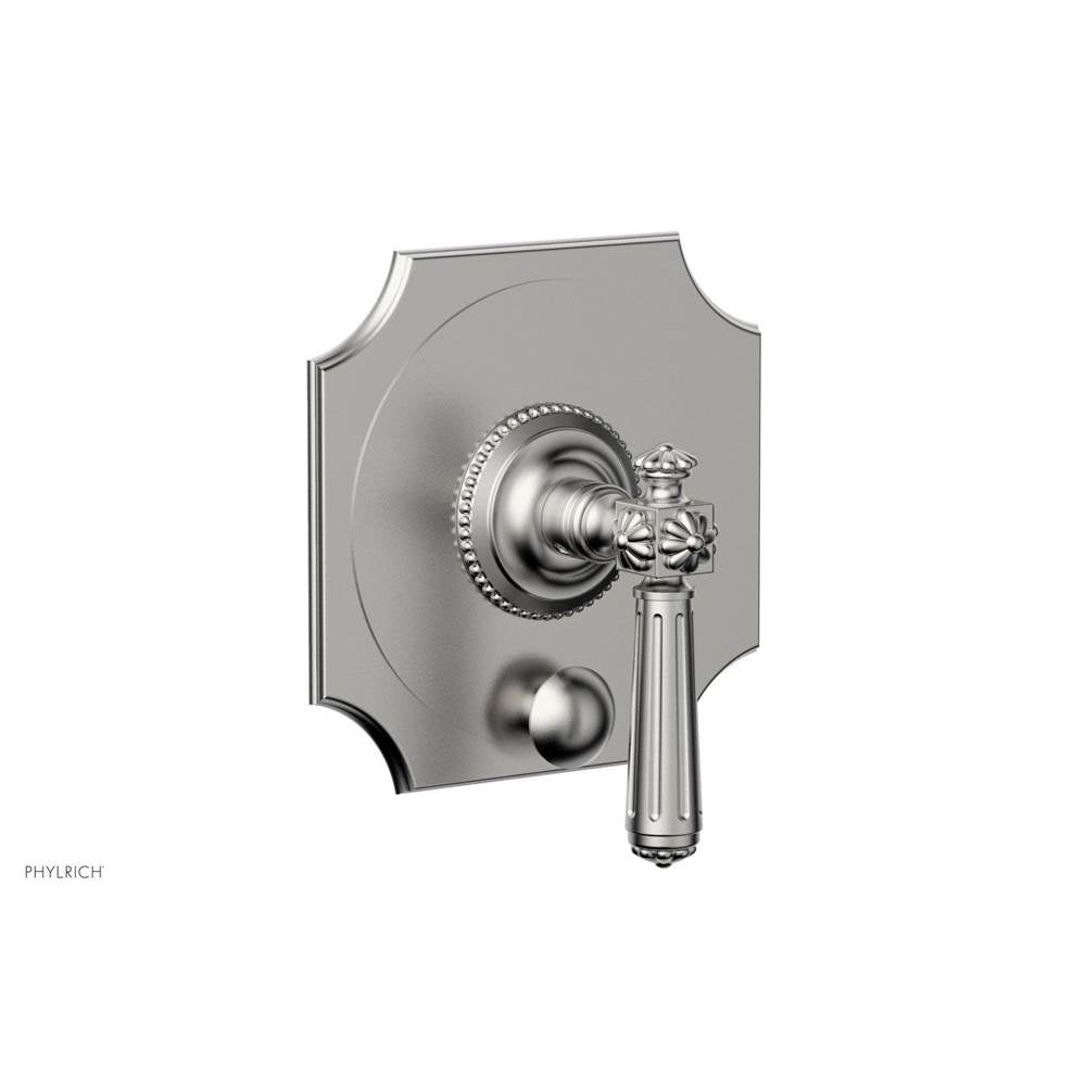 Phylrich - MARVELLE Pressure Balance Shower Plate with Diverter and Handle Trim Set 4-480 - Satin chrome