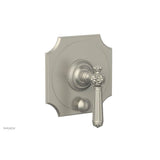 Phylrich - MARVELLE Pressure Balance Shower Plate with Diverter and Handle Trim Set 4-480 - Burnished Nickel