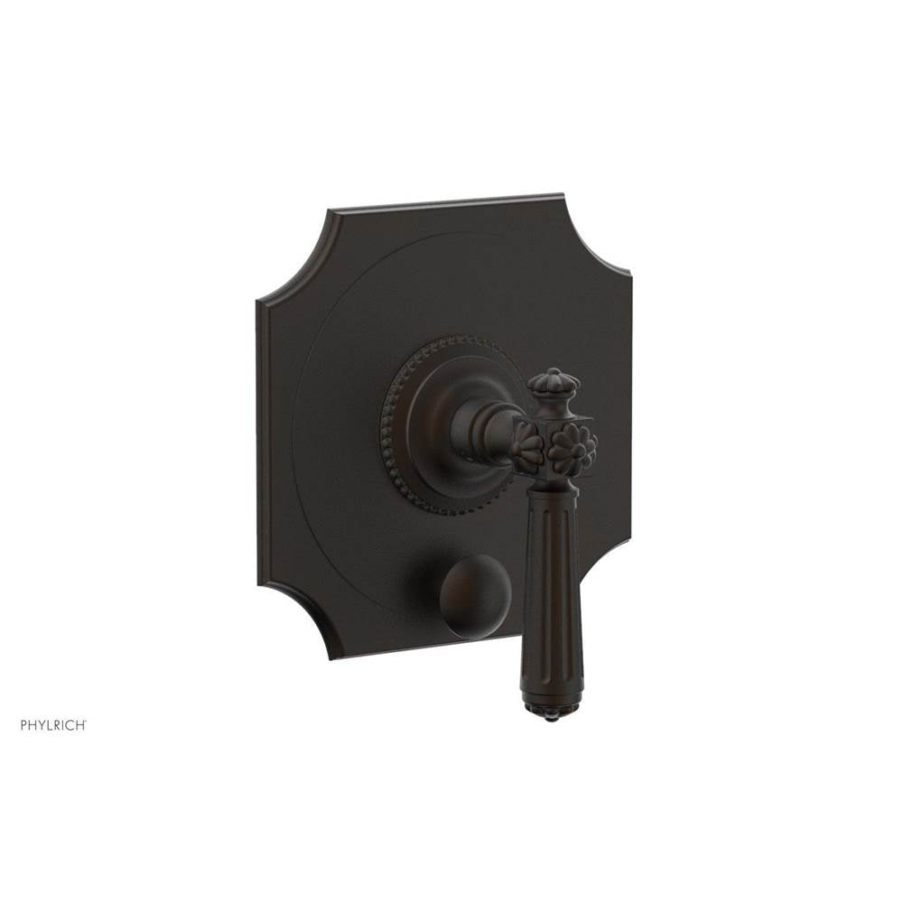 Phylrich - MARVELLE Pressure Balance Shower Plate with Diverter and Handle Trim Set 4-480 - Oil Rubbed Bronze