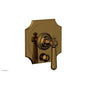 Phylrich - MARVELLE Pressure Balance Shower Plate with Diverter and Handle Trim Set 4-480 - French Brass