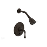 Phylrich - BEADED Pressure Balance Shower and Diverter Set (Less Spout), Lever Handle 4-481 - Antique Bronze