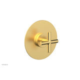 Phylrich - Ts Trim Cross Handle - Burnished Gold