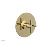 Phylrich - Transition 1/2in or 3/4in Thermostatic Shower Trim - Polished Brass Uncoated