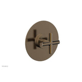 Phylrich - Transition 1/2in or 3/4in Thermostatic Shower Trim - Antique Brass