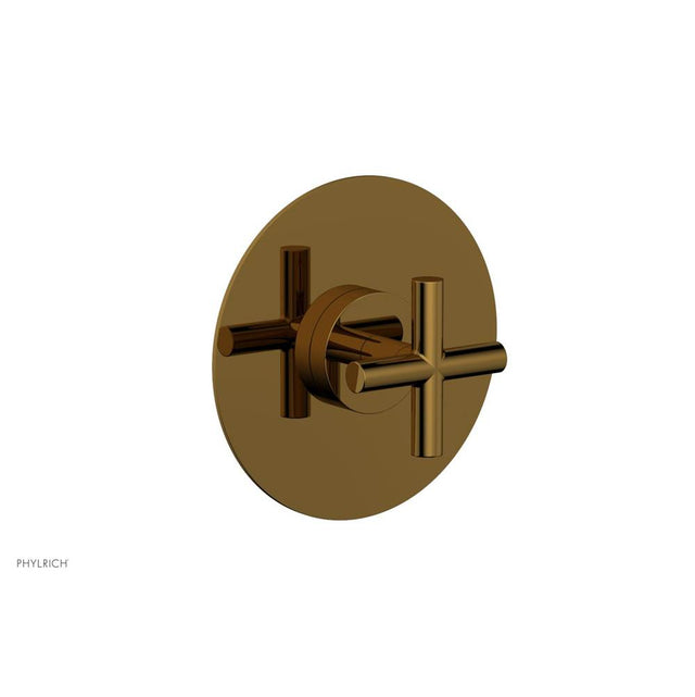 Phylrich - Transition 1/2in or 3/4in Thermostatic Shower Trim - French Brass