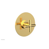 Phylrich - Transition 1/2in or 3/4in Thermostatic Shower Trim - Satin Gold