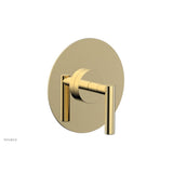Phylrich - Ts Trim Lever Handle - Polished Brass Uncoated
