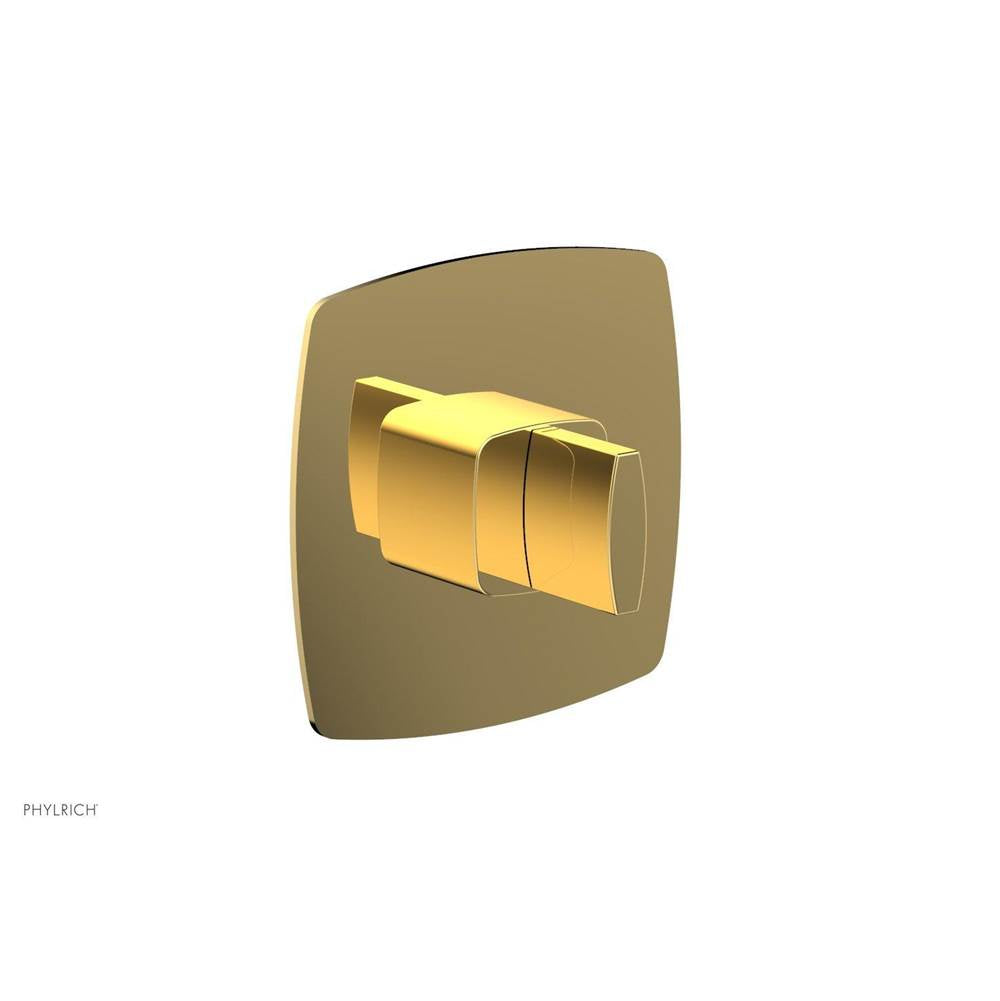 Phylrich - 1/2'' And 3/4''  Radi Therm Shwr To, Blade Handle - Polished Gold