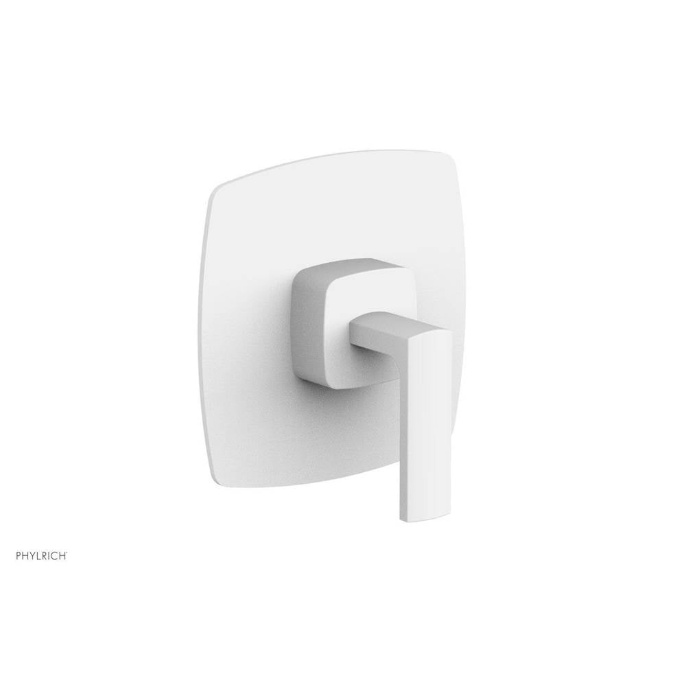 Phylrich - 1/2'' And 3/4'' Radi Therm Shwr To, Lever Handle - Satin White