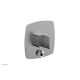 Phylrich - Pb  Radi  Shwr Plate W/Div, Blade Handle - Satin chrome
