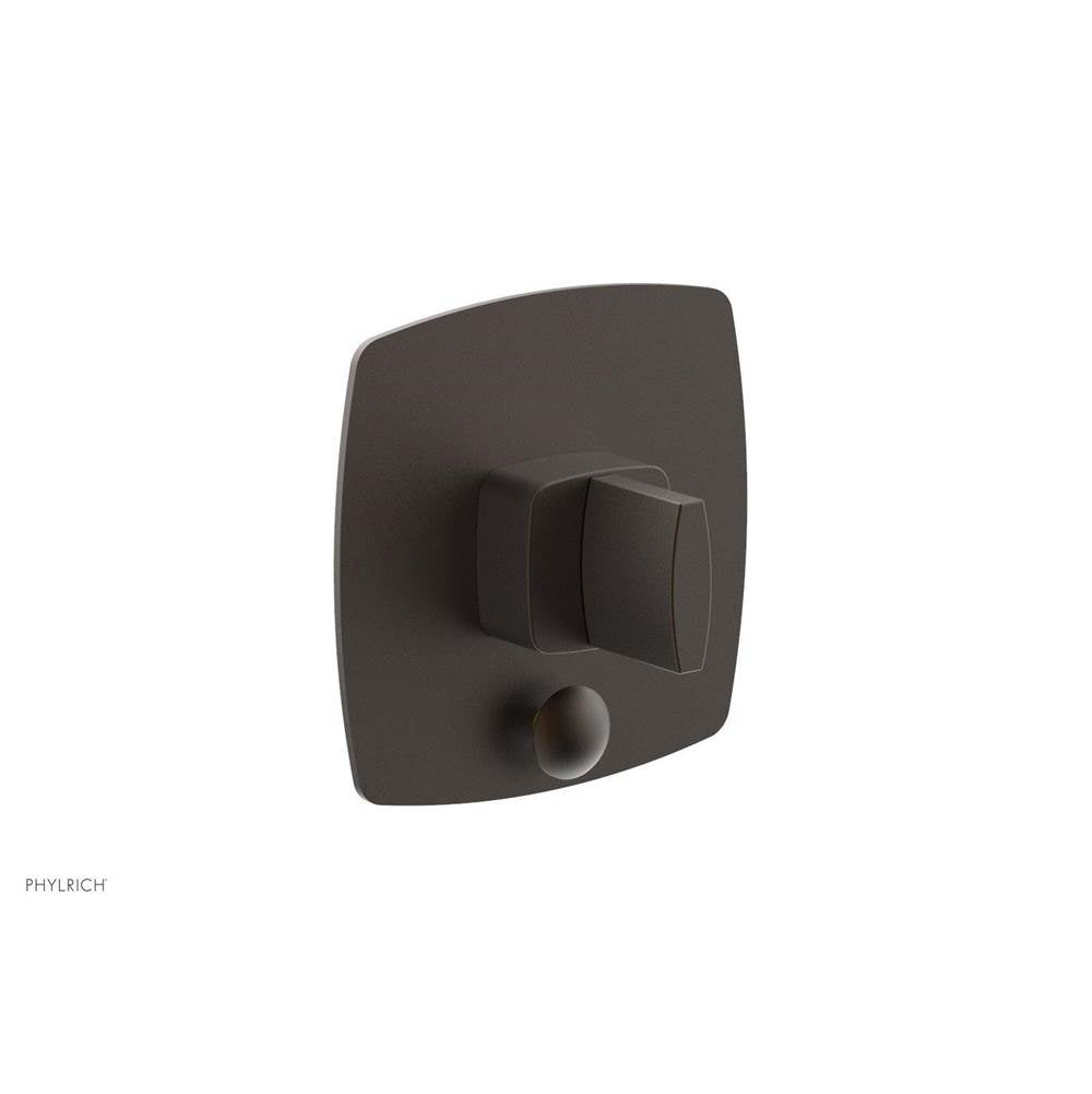 Phylrich - Pb  Radi  Shwr Plate W/Div, Blade Handle - Oil Rubbed Bronze