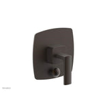 Phylrich - Pb  Radi  Shwr Plate W/Div, Lever Handle - Oil Rubbed Bronze