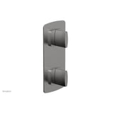 Phylrich - Ts Vlv Trim Radi W/Vol Contrl Or Div, Blade Hdl - Satin chrome