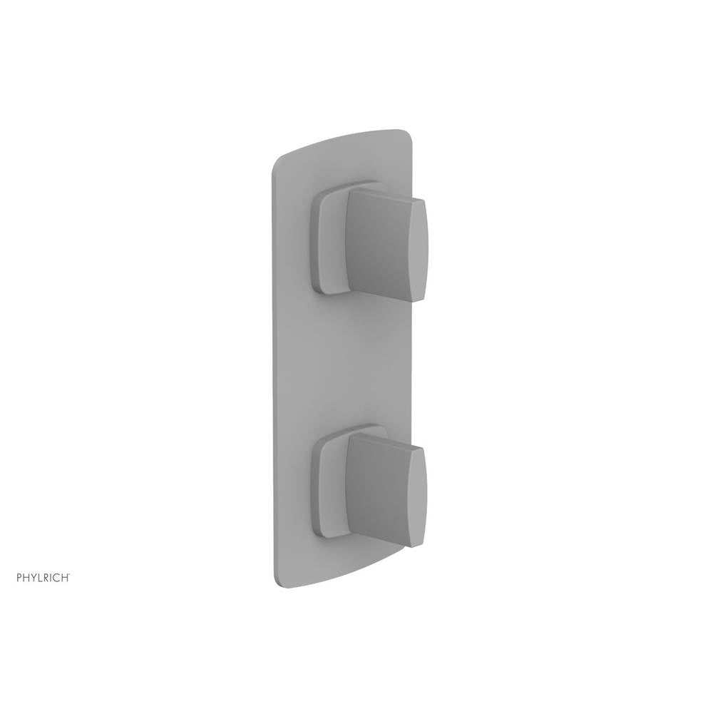 Phylrich - Ts Vlv Trim Radi W/Vol Contrl Or Div, Blade Hdl - Satin White