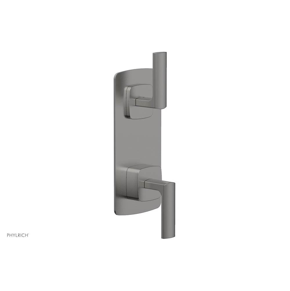 Phylrich - Ts Vlv Trim Radi W/Vol Contrl Or Div, Lever Hdl - Satin chrome
