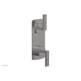 Phylrich - Ts Vlv Trim Radi W/Vol Contrl Or Div, Lever Hdl - Satin chrome