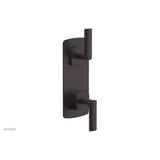 Phylrich - Ts Vlv Trim Radi W/Vol Contrl Or Div, Lever Hdl - Weathered Copper