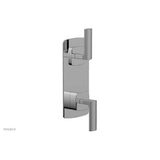 Phylrich - Ts Vlv Trim Radi W/Vol Contrl Or Div, Lever Hdl - Satin Brass