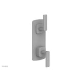 Phylrich - Ts Vlv Trim Radi W/Vol Contrl Or Div, Lever Hdl - Satin White