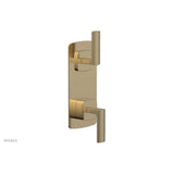 Phylrich - Ts Vlv Trim Radi W/Vol Contrl Or Div, Lever Hdl - Polished Nickel