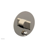 Phylrich - Pb  Rond  Shwr Plate W/Div, Blade Handle - Polished Chrome