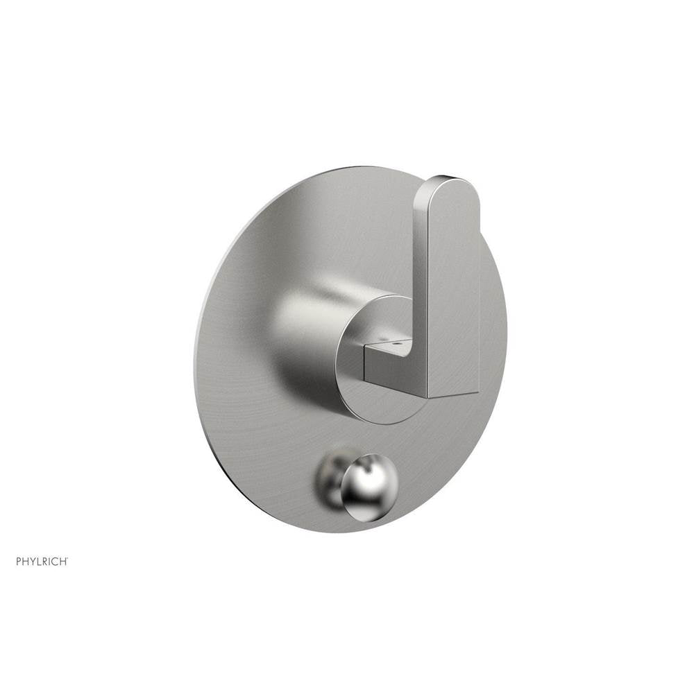 Phylrich - Pb  Rond  Shwr Plate W/Div, Lever Handle - Satin chrome