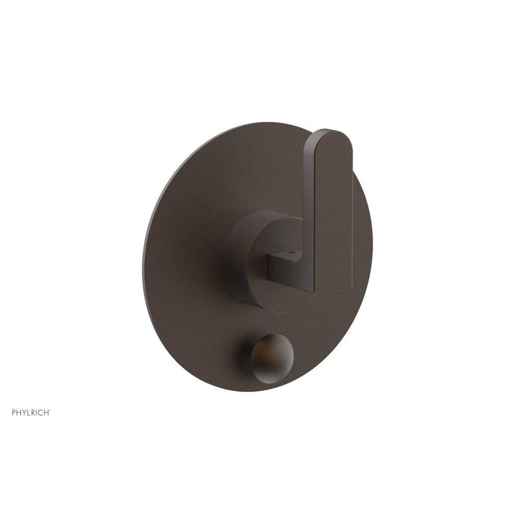 Phylrich - Pb  Rond  Shwr Plate W/Div, Lever Handle - Oil Rubbed Bronze