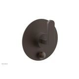 Phylrich - Pb  Rond  Shwr Plate W/Div, Lever Handle - Oil Rubbed Bronze