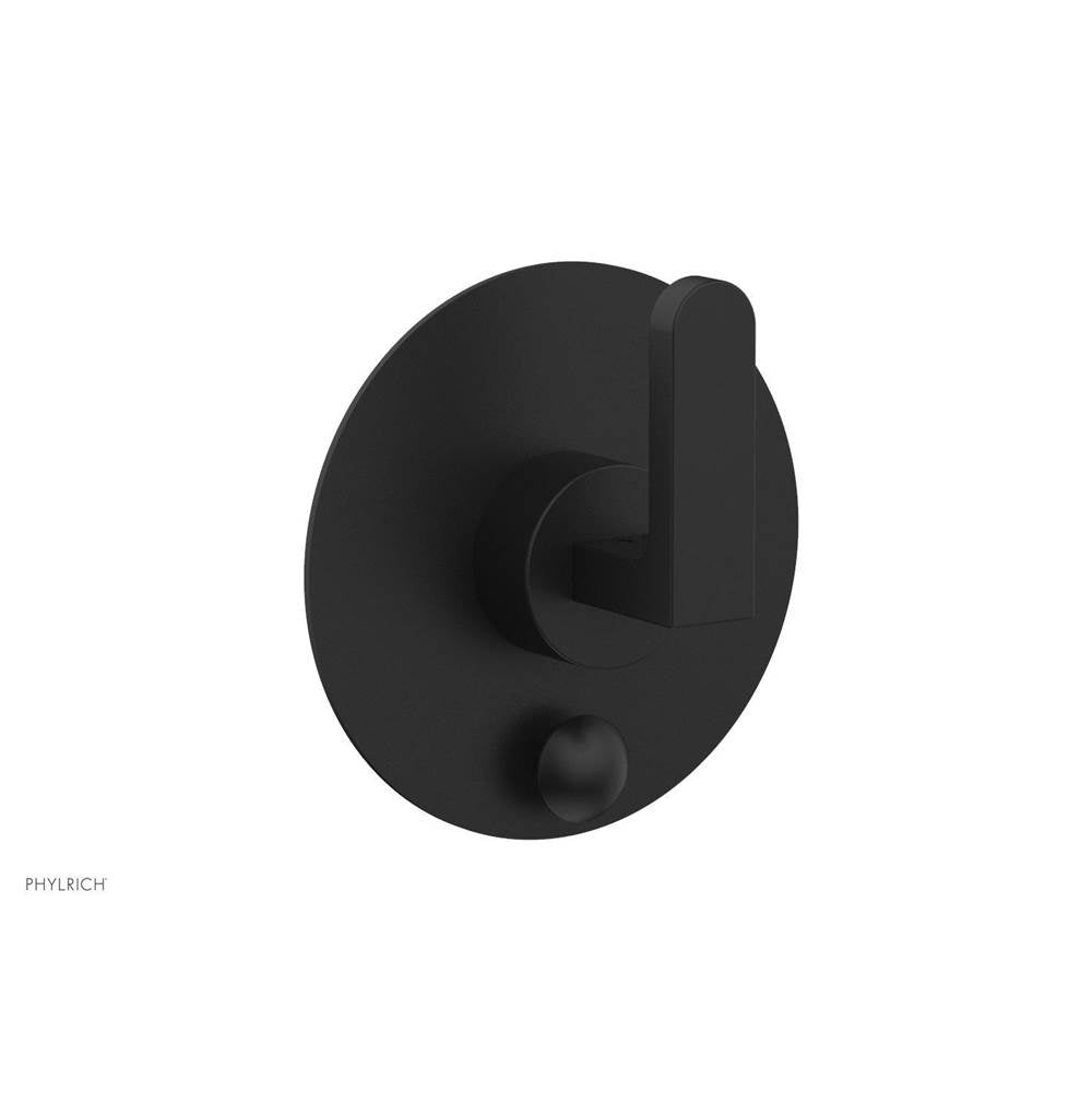 Phylrich - Pb  Rond  Shwr Plate W/Div, Lever Handle - Satin Nickel
