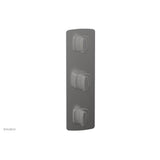 Phylrich - Ts Vlv Trim Radi W/ Two Vol Contrl, Blade Hdl - Satin chrome