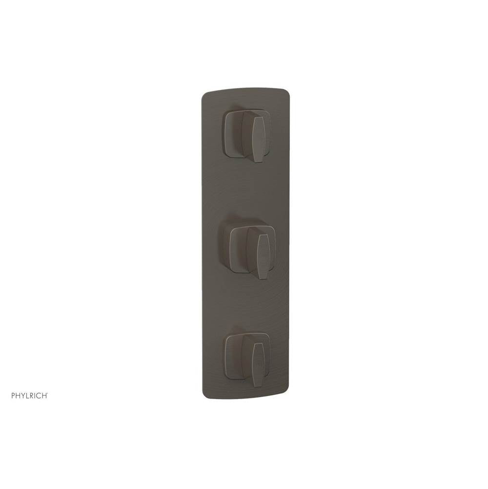 Phylrich - Ts Vlv Trim Radi W/ Two Vol Contrl, Blade Hdl - Pewter