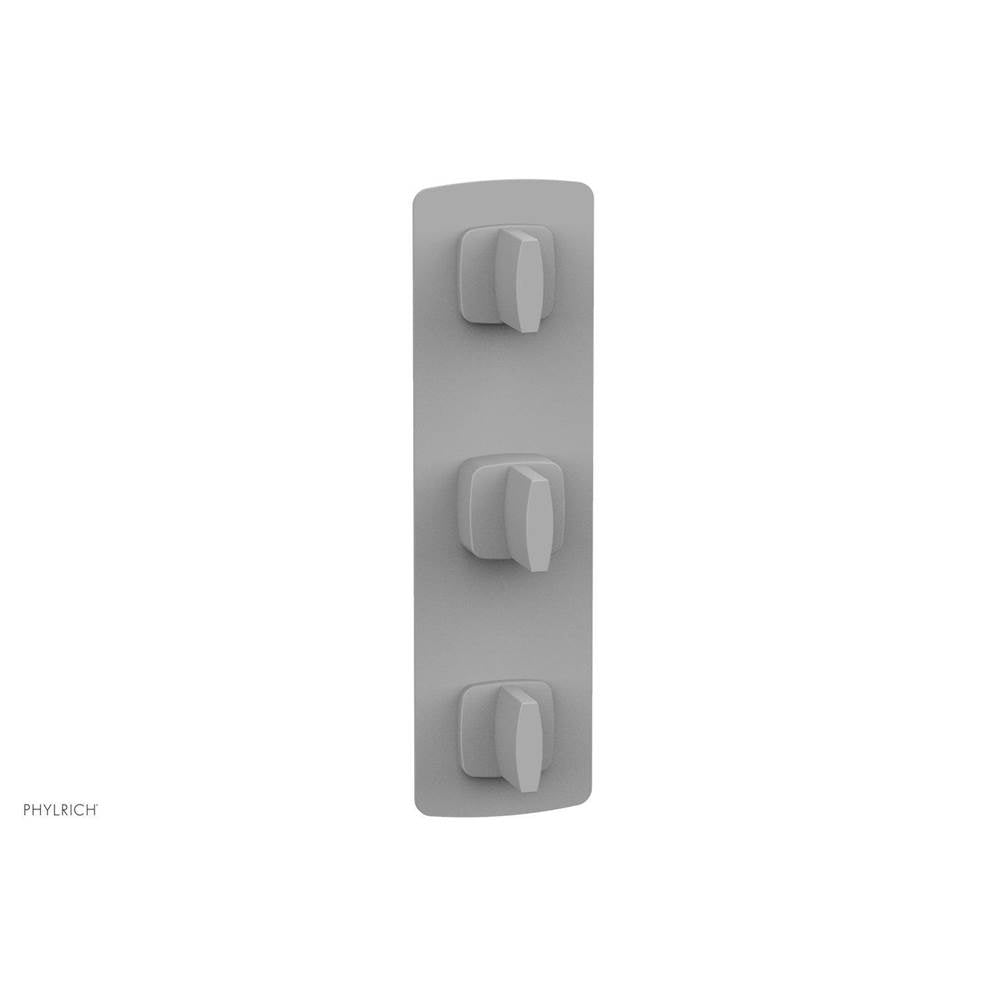 Phylrich - Ts Vlv Trim Radi W/ Two Vol Contrl, Blade Hdl - Satin White