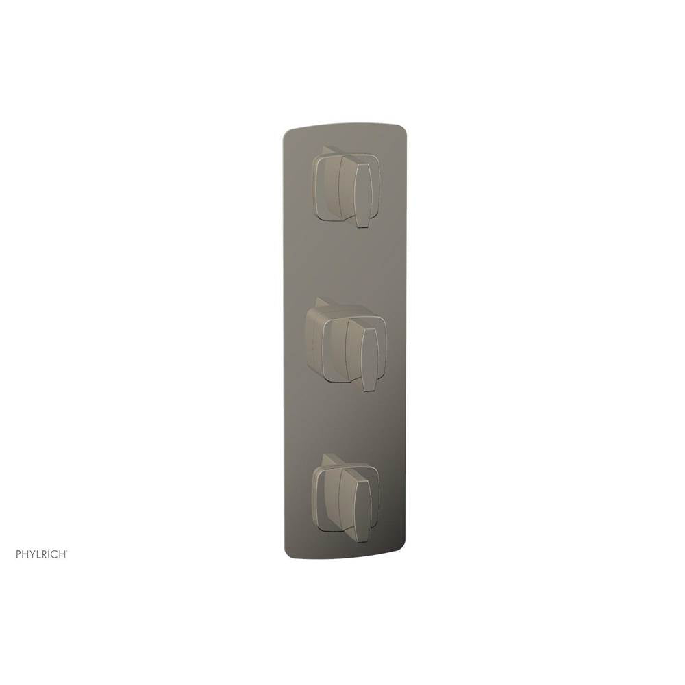 Phylrich - Ts Vlv Trim Radi W/ Two Vol Contrl, Blade Hdl - Polished Nickel