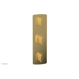 Phylrich - Ts Vlv Trim Radi W/ Two Vol Contrl, Blade Hdl - Polished Gold