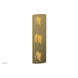 Phylrich - Ts Vlv Trim Radi W/ Two Vol Contrl, Blade Hdl - Satin Gold