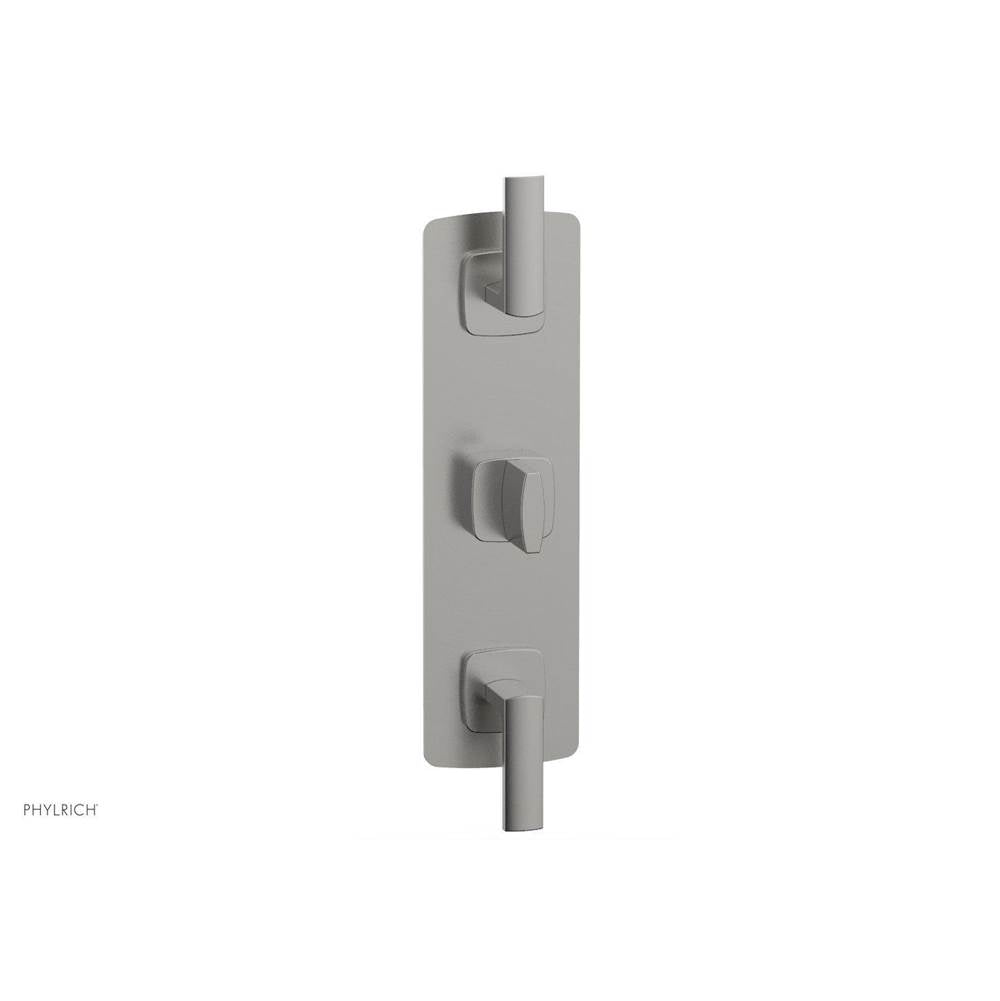 Phylrich - Ts Vlv Trim Radi W/ Two Vol Contrl, Lever Hdl - Pewter