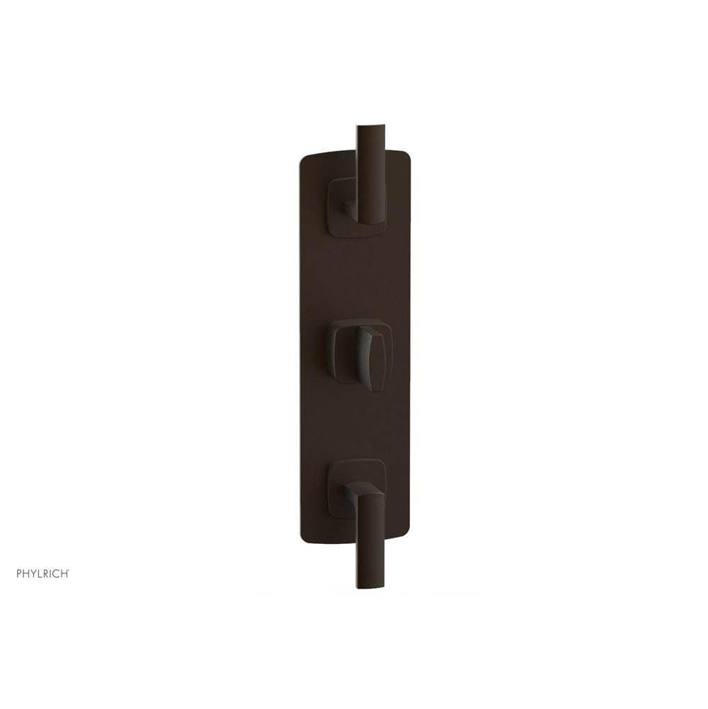 Phylrich - Ts Vlv Trim Radi W/ Two Vol Contrl, Lever Hdl - Oil Rubbed Bronze